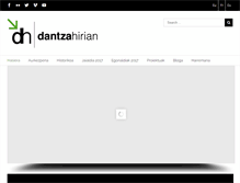 Tablet Screenshot of dantzahirian.com
